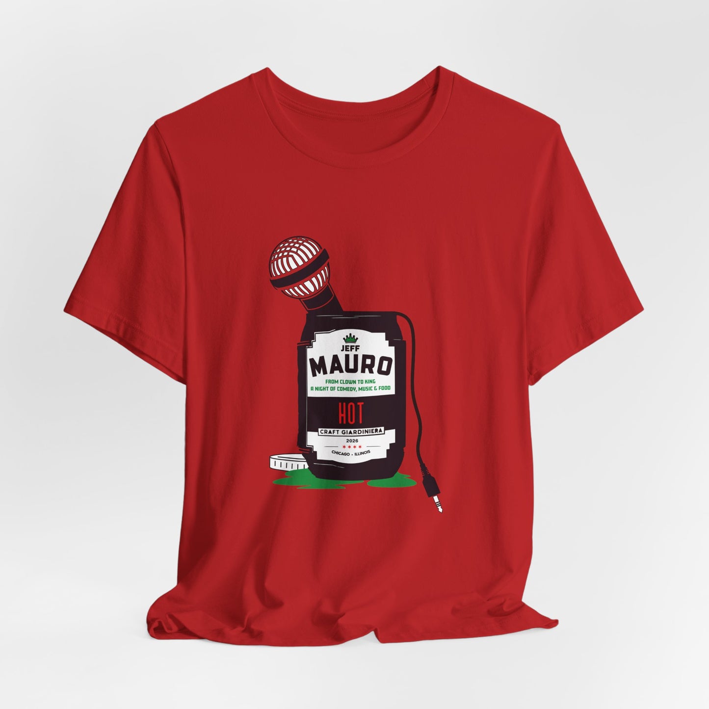 Jeff Mauro Live — Unisex Jersey Short Sleeve Tee