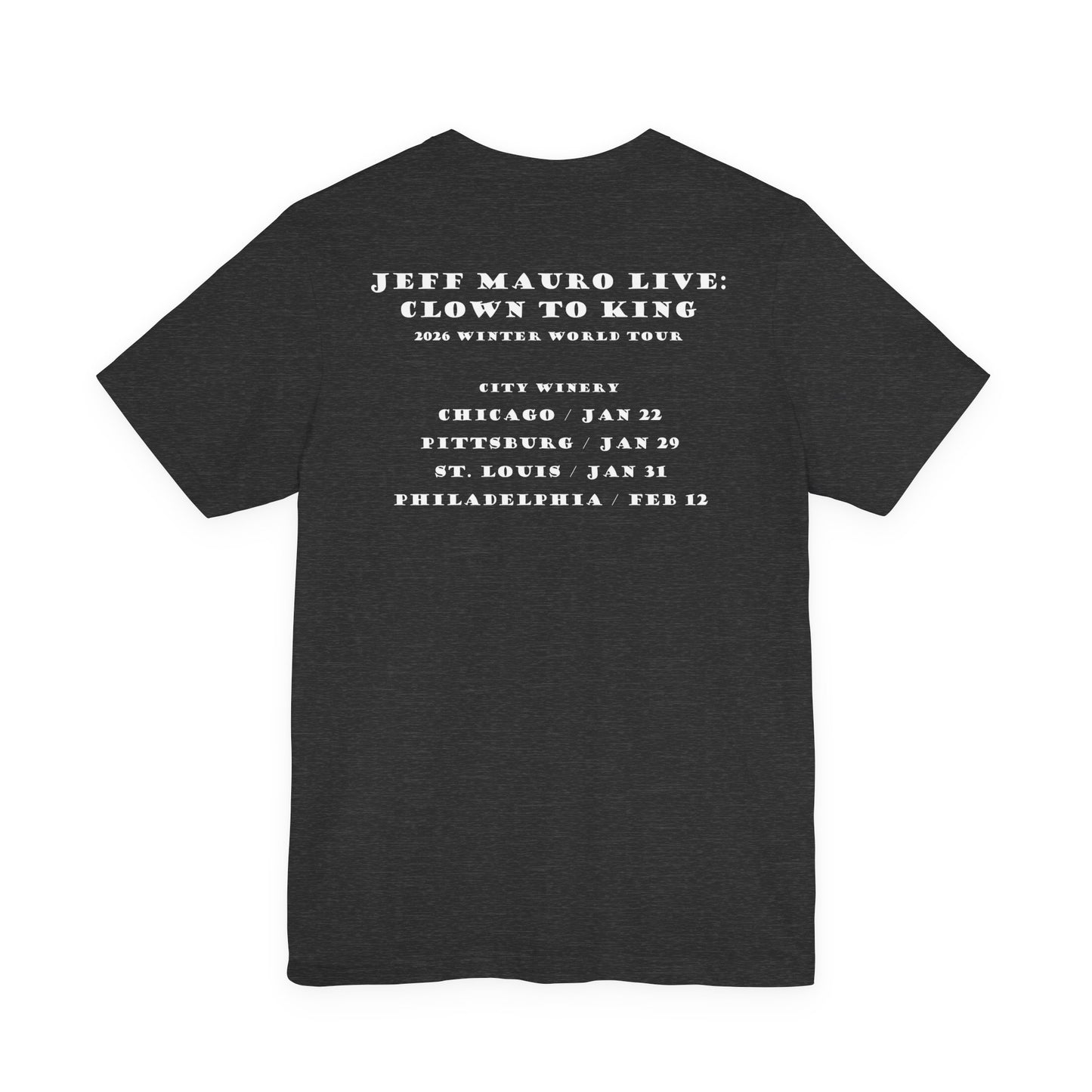 Jeff Mauro Live — Unisex Jersey Short Sleeve Tee