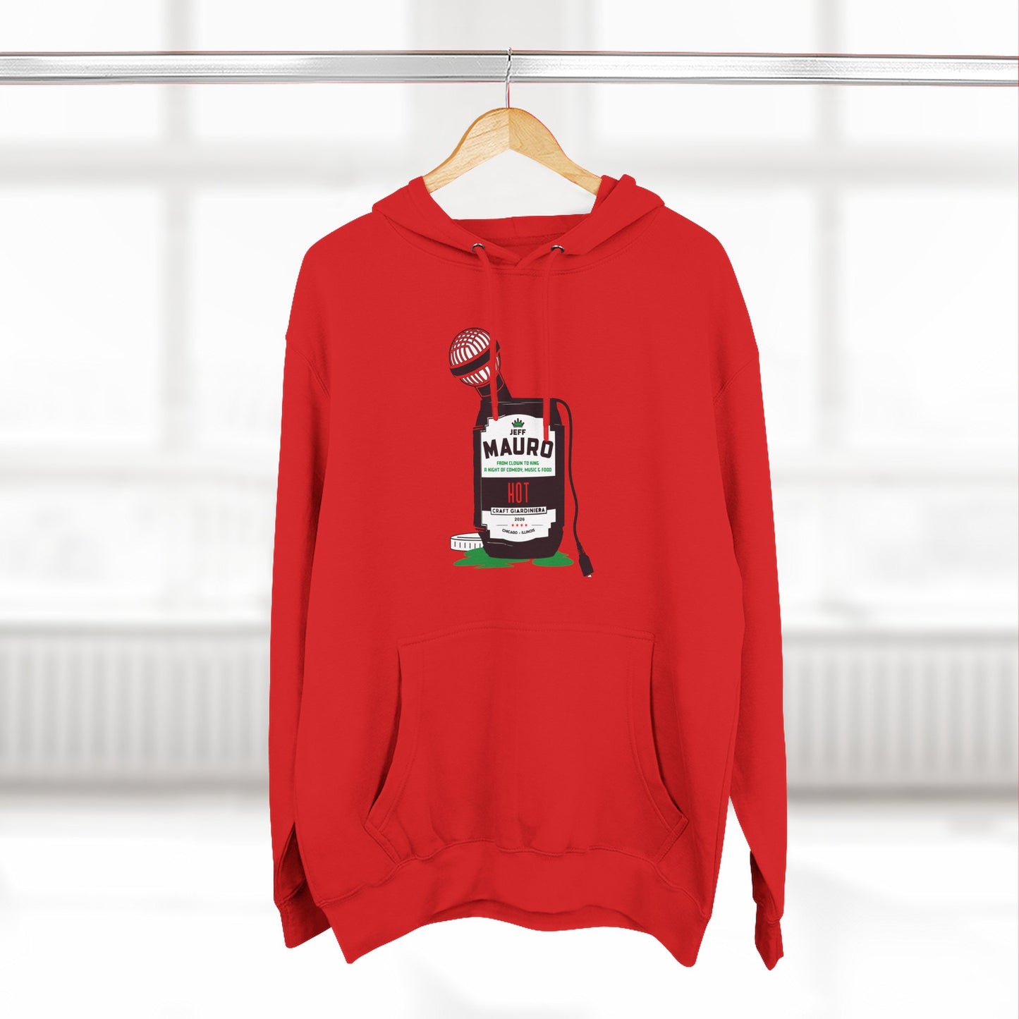 Jeff Mauro Live - Three-Panel Fleece Hoodie