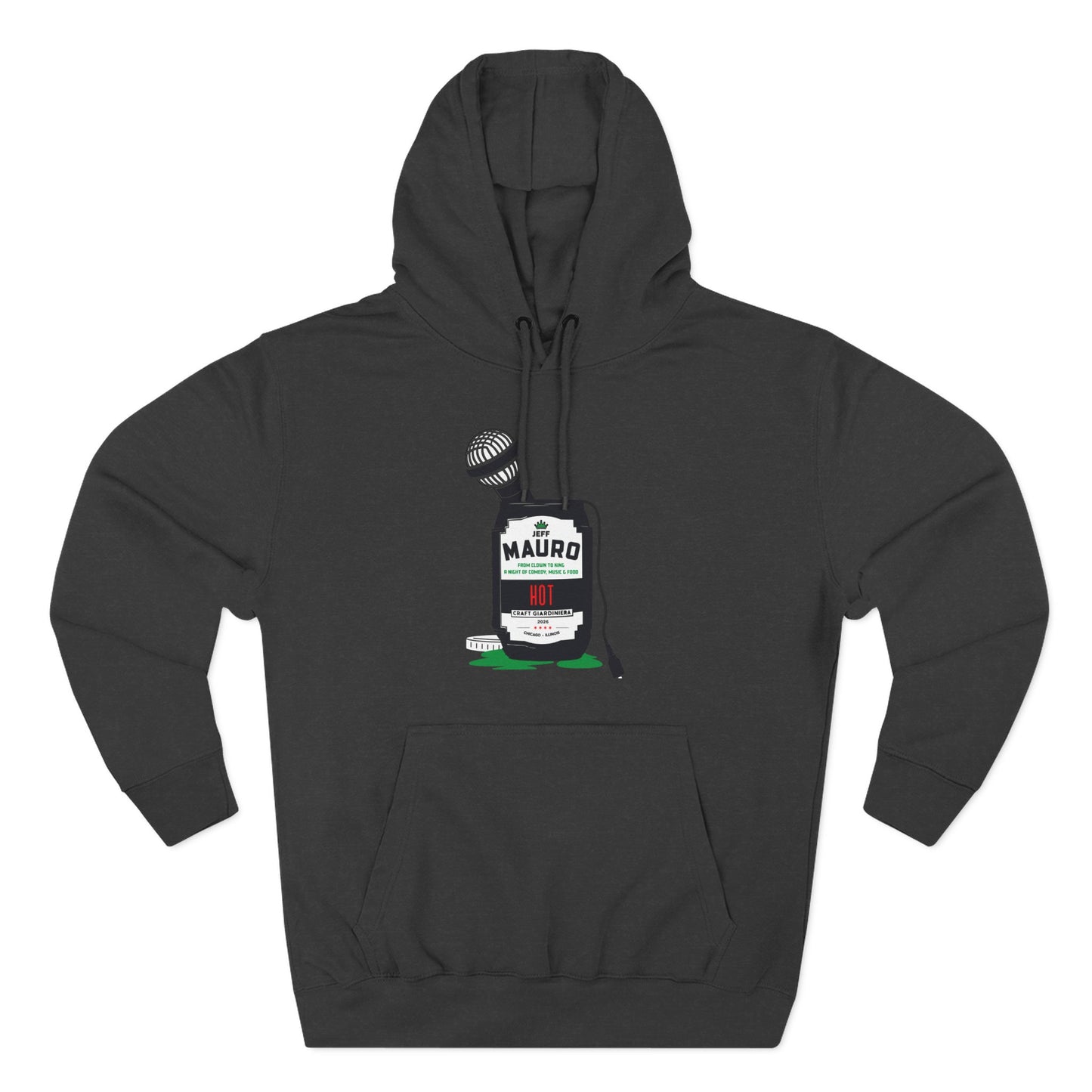 Jeff Mauro Live - Three-Panel Fleece Hoodie