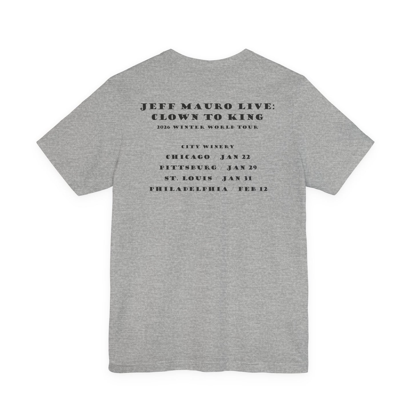 Jeff Mauro Live — Unisex Jersey Short Sleeve Tee