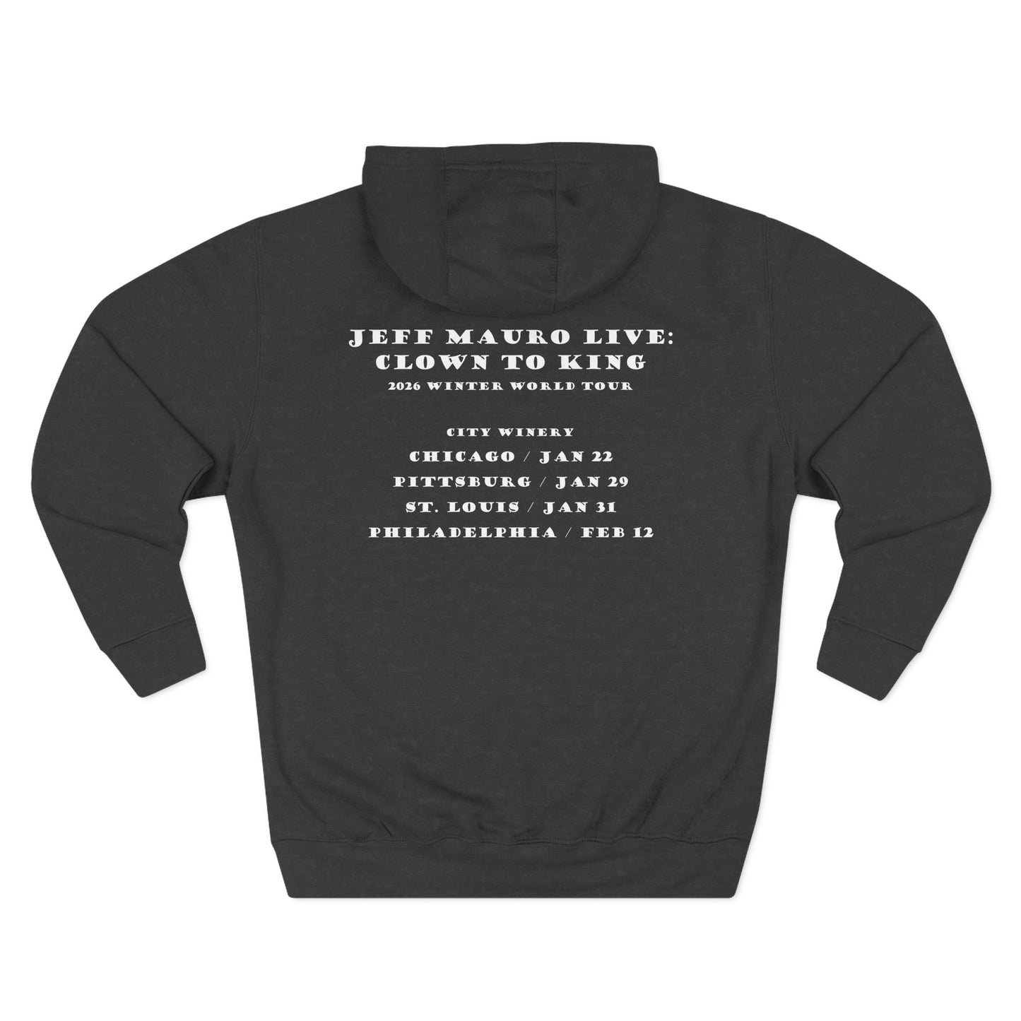 Jeff Mauro Live - Three-Panel Fleece Hoodie
