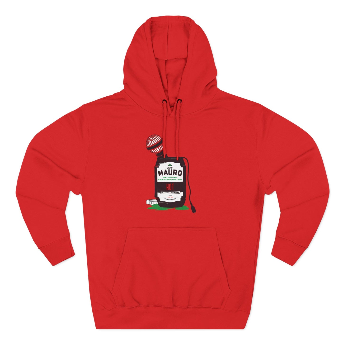 Jeff Mauro Live - Three-Panel Fleece Hoodie