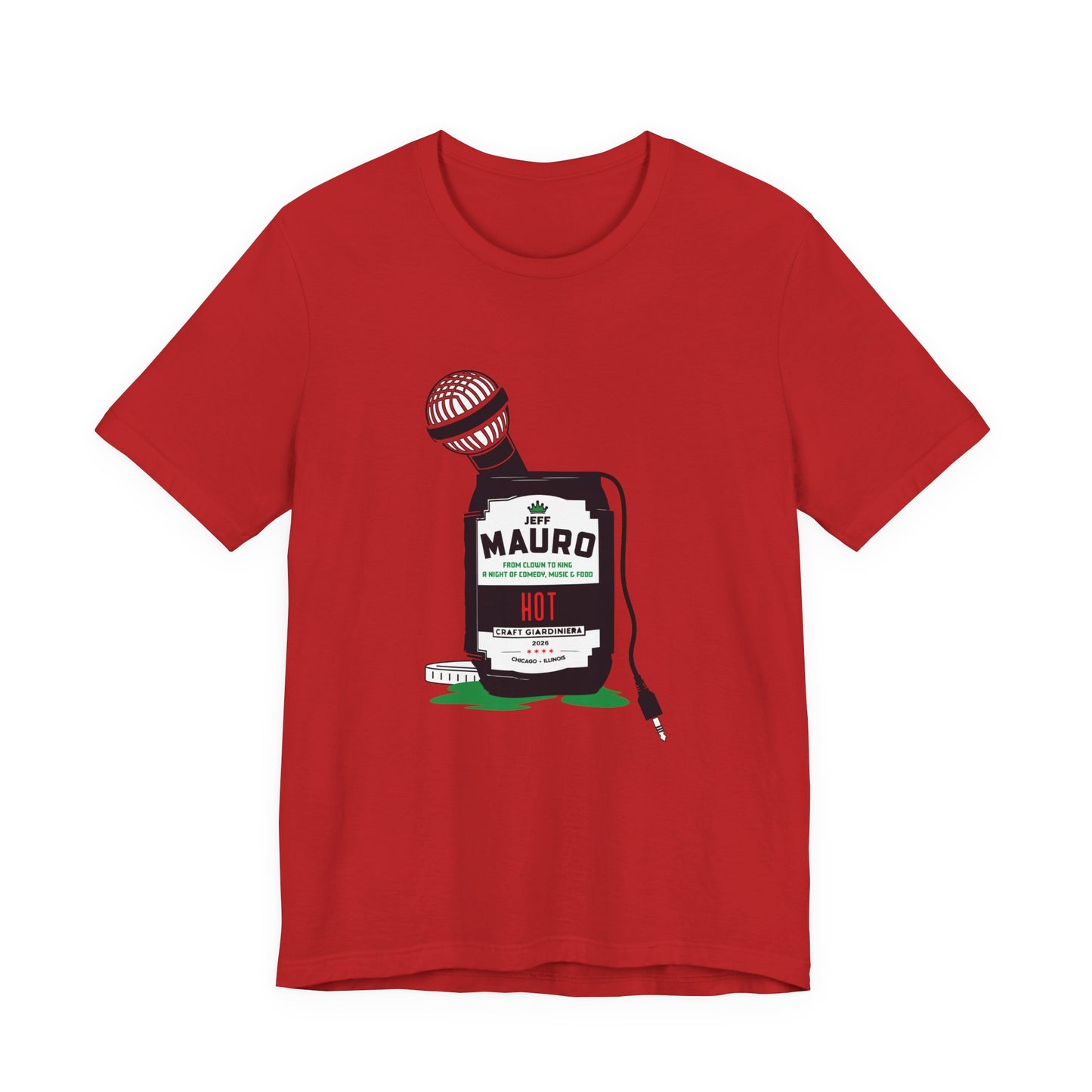 Jeff Mauro Live — Unisex Jersey Short Sleeve Tee